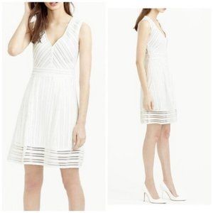 J.Crew Striped Lace Eyelet Dress (6)